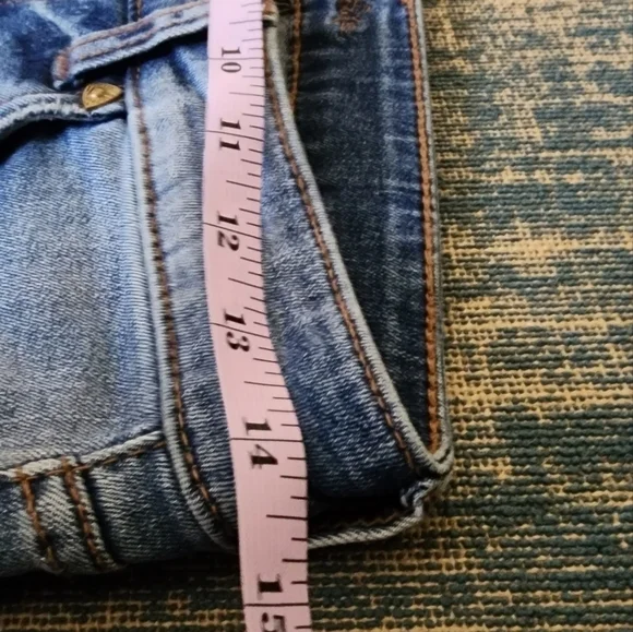 Madewell A line Denim  skirt size 26 - Picture 7 of 14